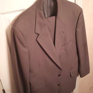Tom James Corporate Image Men 2 Piece Tan Suit